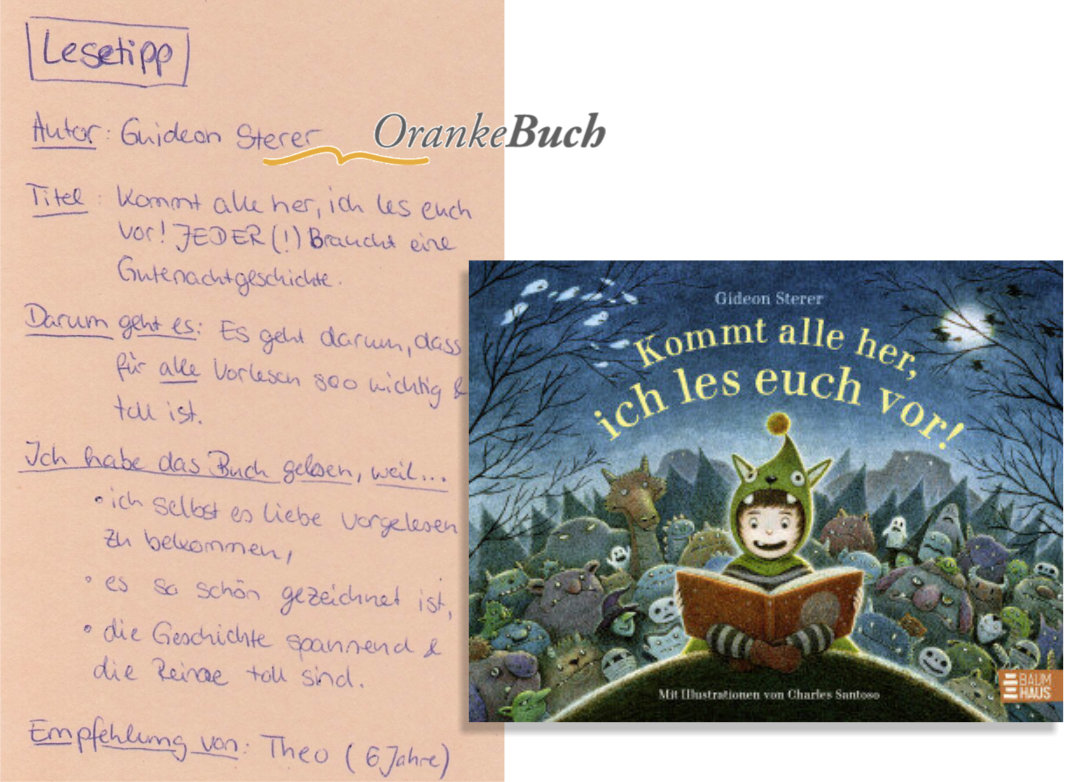 Lesetipp: Kommt alle her, ich les euch vor! Lesetipp: Kommt alle her, ich les euch vor!